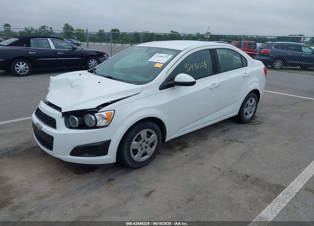 2016 CHEVROLET SONIC VIN: 1G1JA5SH1G4116031