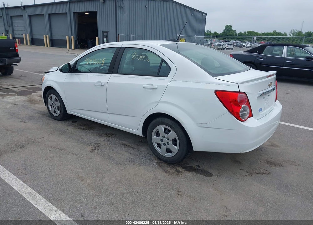 2016 CHEVROLET SONIC VIN: 1G1JA5SH1G4116031