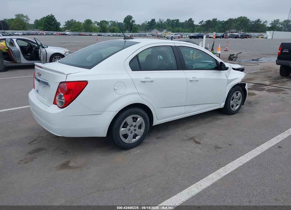 2016 CHEVROLET SONIC VIN: 1G1JA5SH1G4116031