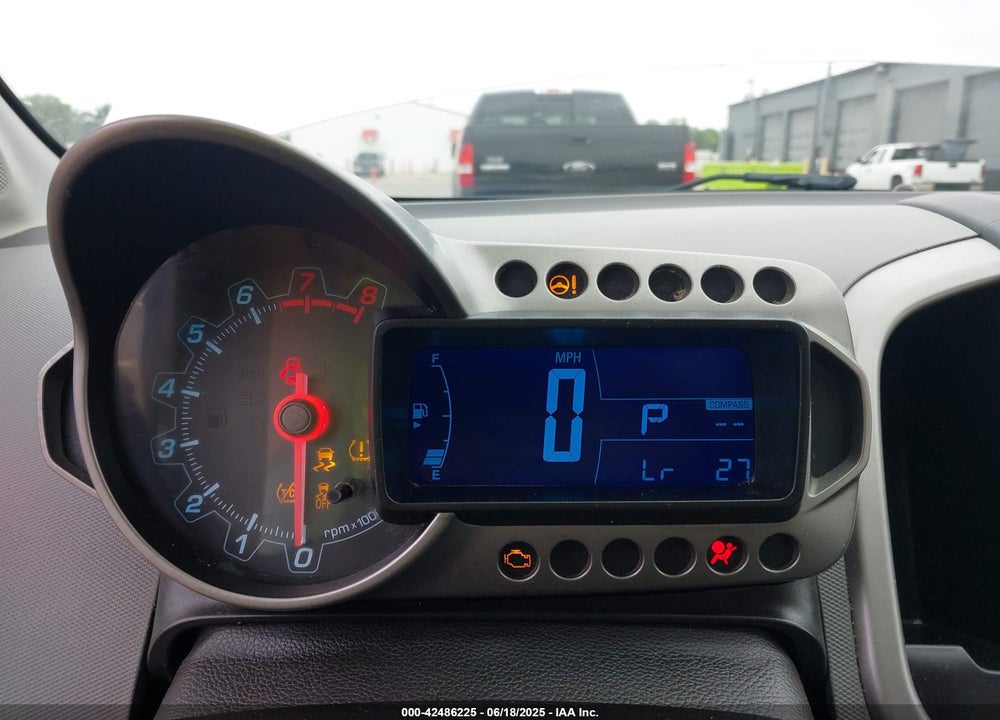 2016 CHEVROLET SONIC VIN: 1G1JA5SH1G4116031