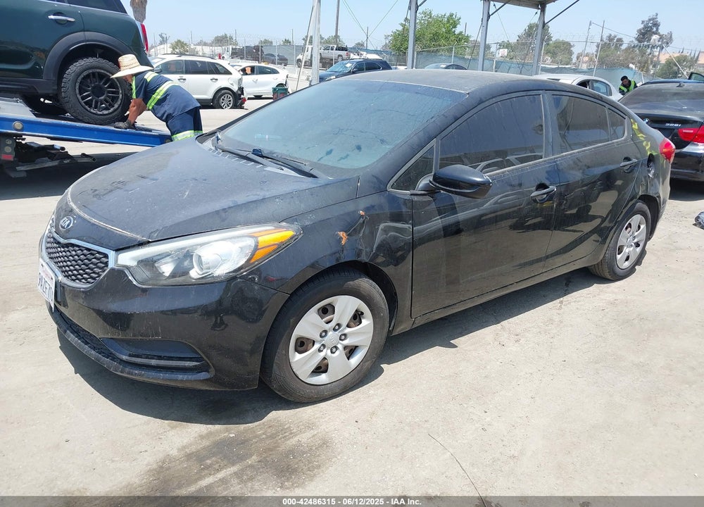 2014 KIA FORTE LX VIN: KNAFK4A68E5119324