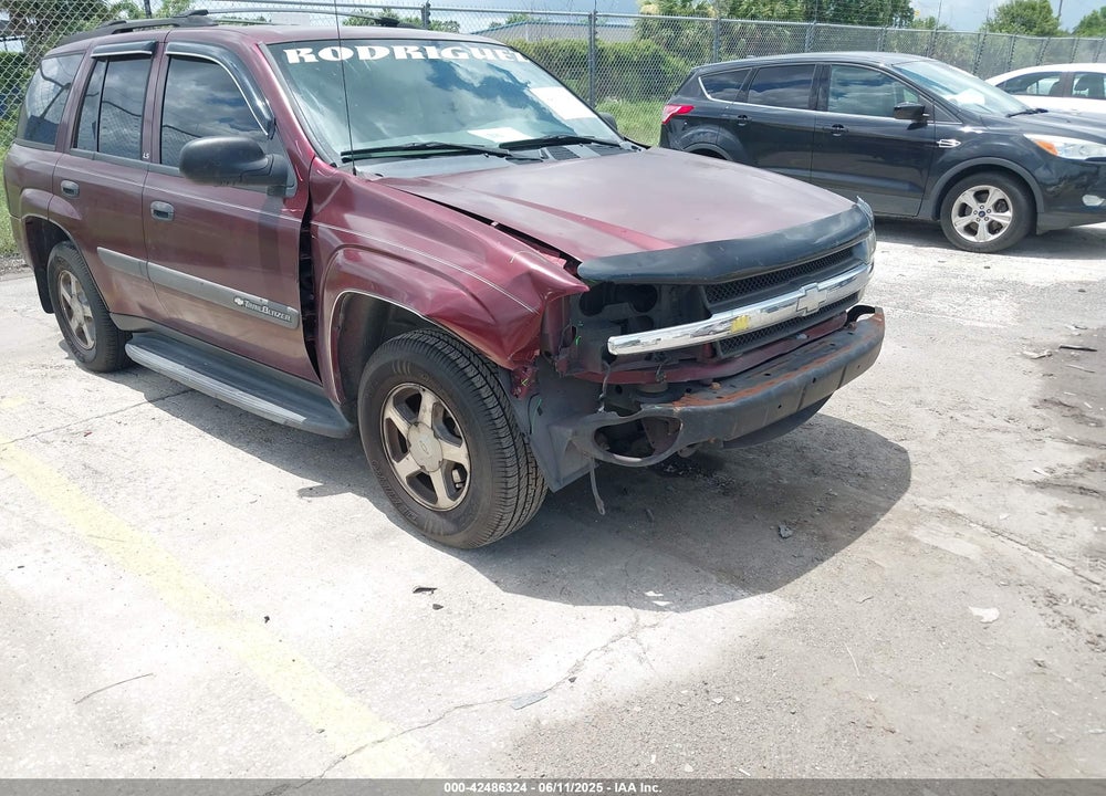 2004 CHEVROLET TRAILBLAZER LS VIN: 1GNDS13S342339187