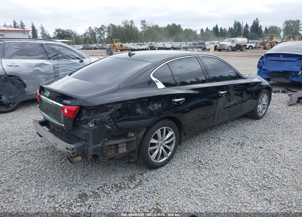 2015 INFINITI Q50 PREMIUM VIN: JN1BV7AR8FM398921