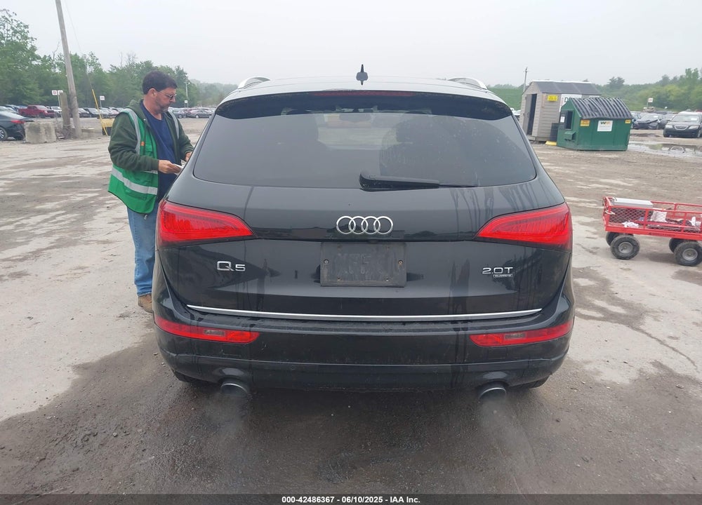 2015 AUDI Q5 VIN: WA1LFAFP0FA056703
