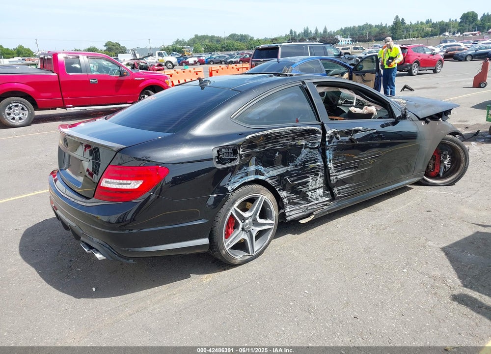 2012 MERCEDES-BENZ C CLASS VIN: WDDGJ7HB8CF794859
