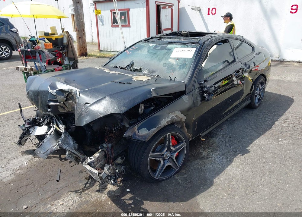 2012 MERCEDES-BENZ C CLASS VIN: WDDGJ7HB8CF794859