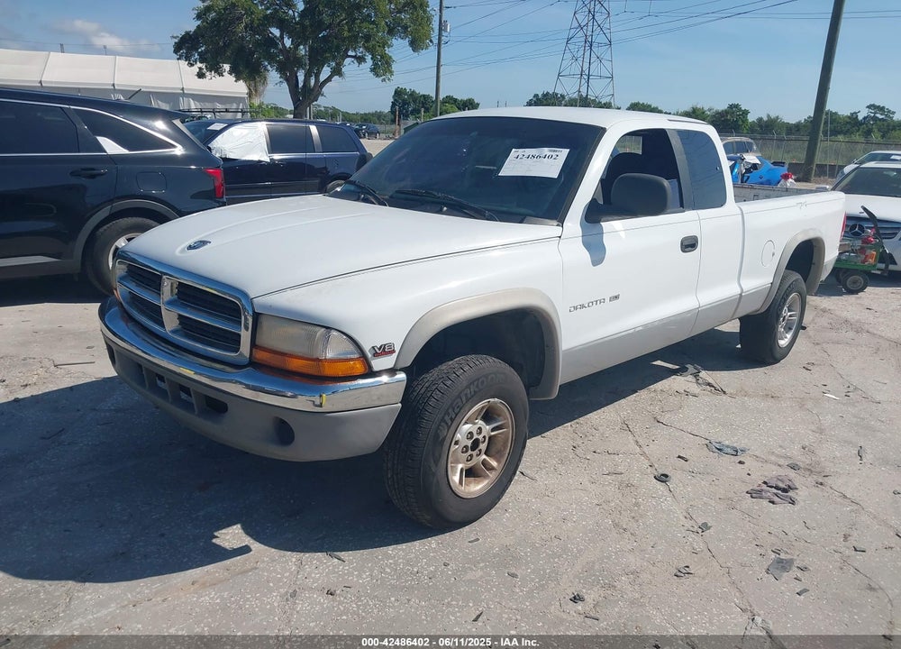 2000 DODGE DAKOTA SLT/SPORT VIN: 1B7GG22N8YS530697