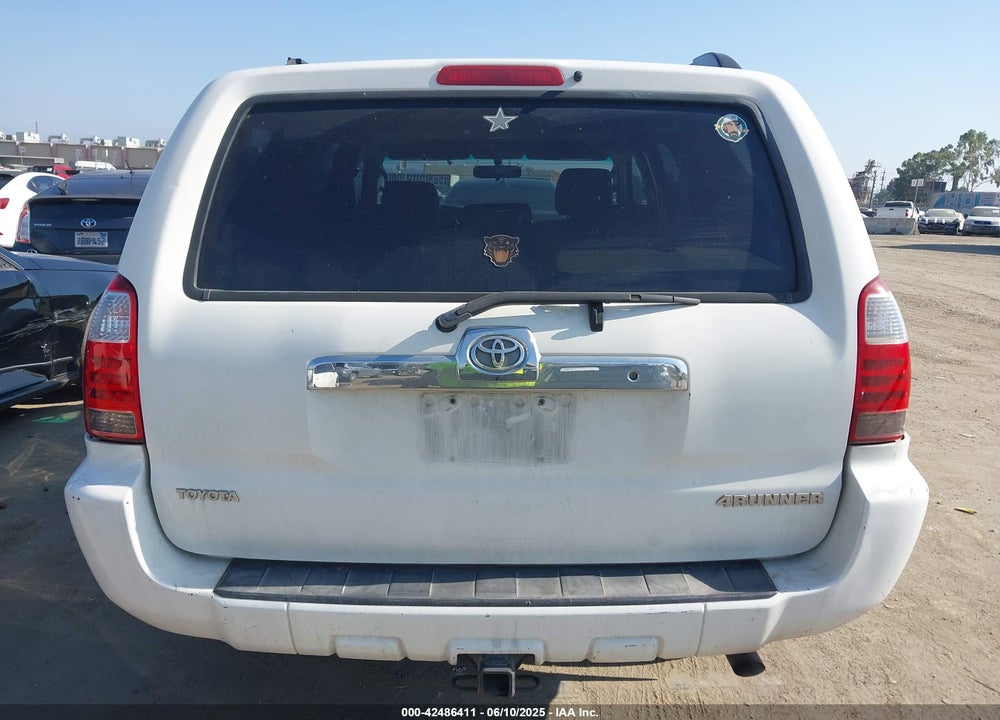 2006 TOYOTA 4RUNNER SR5 V6 VIN: JTEZU14R160081427