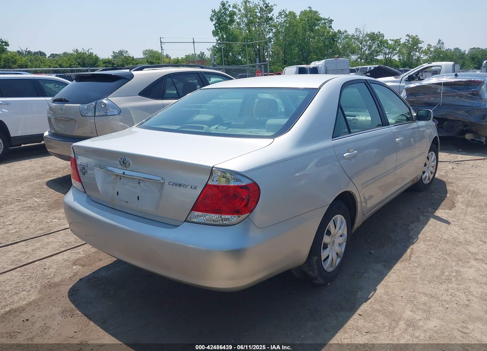 2005 TOYOTA CAMRY LE VIN: 4T1BE32K95U563280