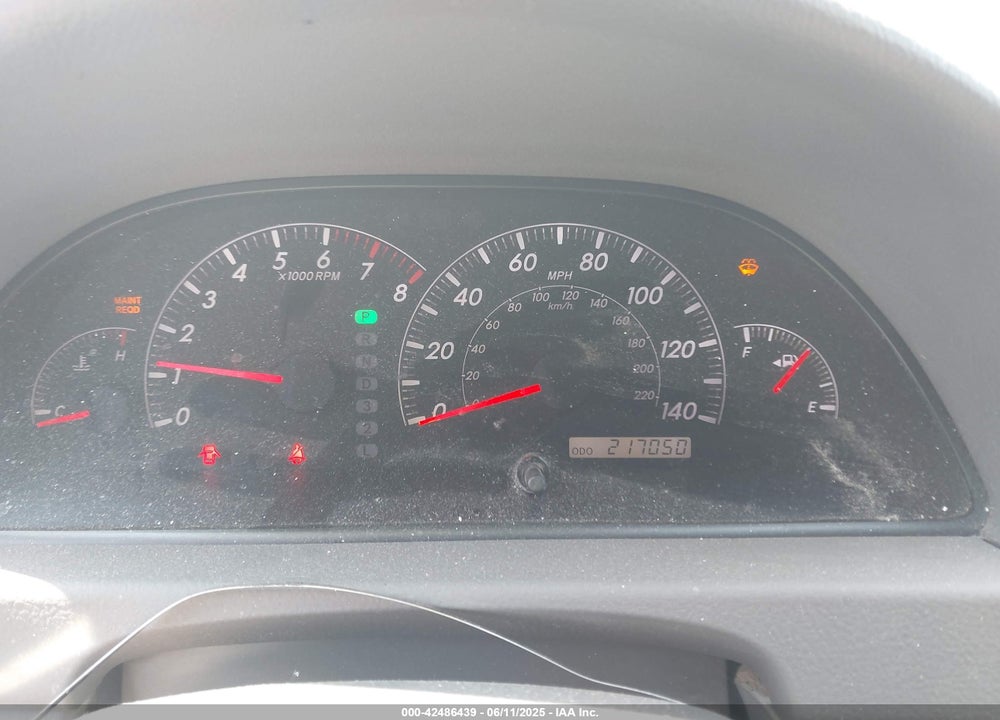 2005 TOYOTA CAMRY LE VIN: 4T1BE32K95U563280