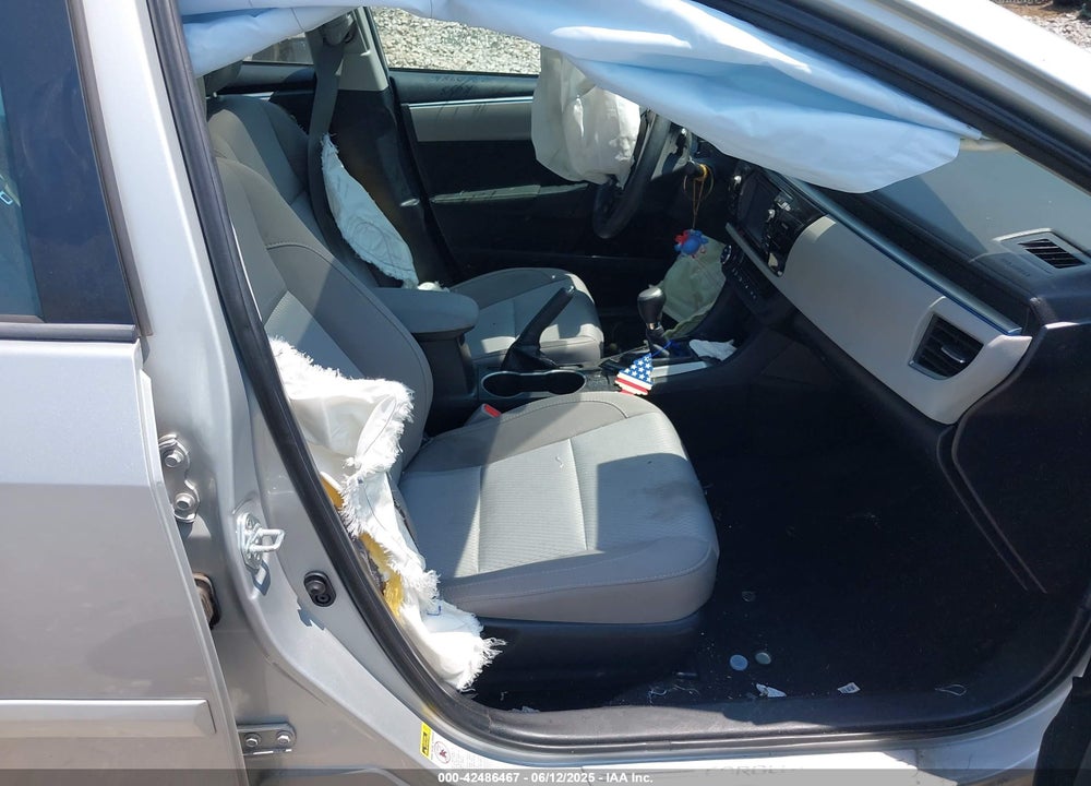2016 TOYOTA COROLLA VIN: 2T1BURHE0GC663487