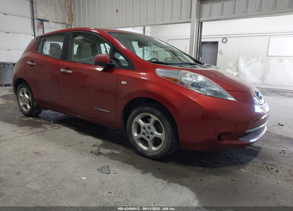 2012 NISSAN LEAF SL VIN: JN1AZ0CP6CT020844