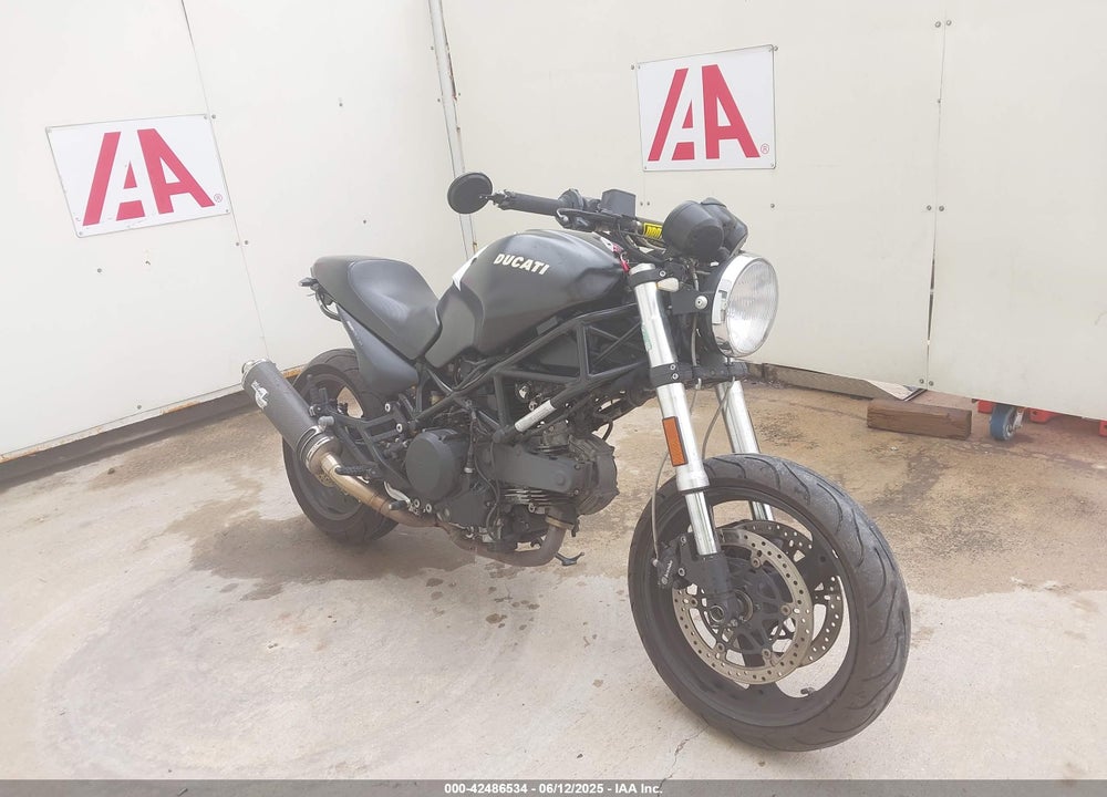 2007 DUCATI MONSTER 695 VIN: ZDM1RADMX7B099006