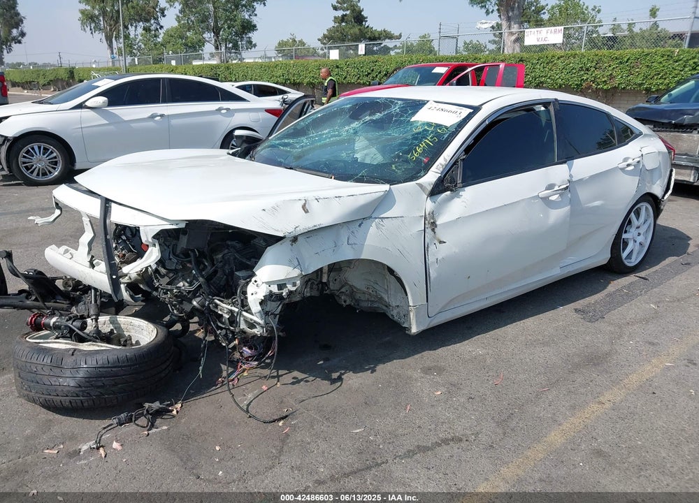 2019 HONDA CIVIC VIN: 2HGFC2F84KH566415