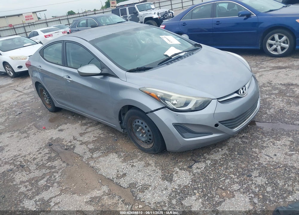 2016 HYUNDAI ELANTRA SE VIN: 5NPDH4AE9GH694809