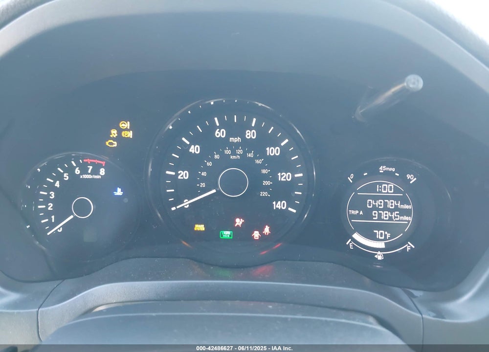 2021 HONDA HR-V VIN: 3CZRU5H34MM723922