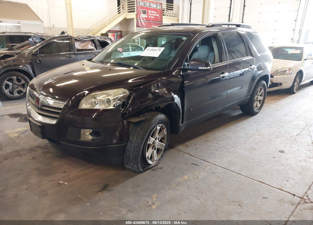 2008 SATURN OUTLOOK VIN: 5GZEV237X8J114927