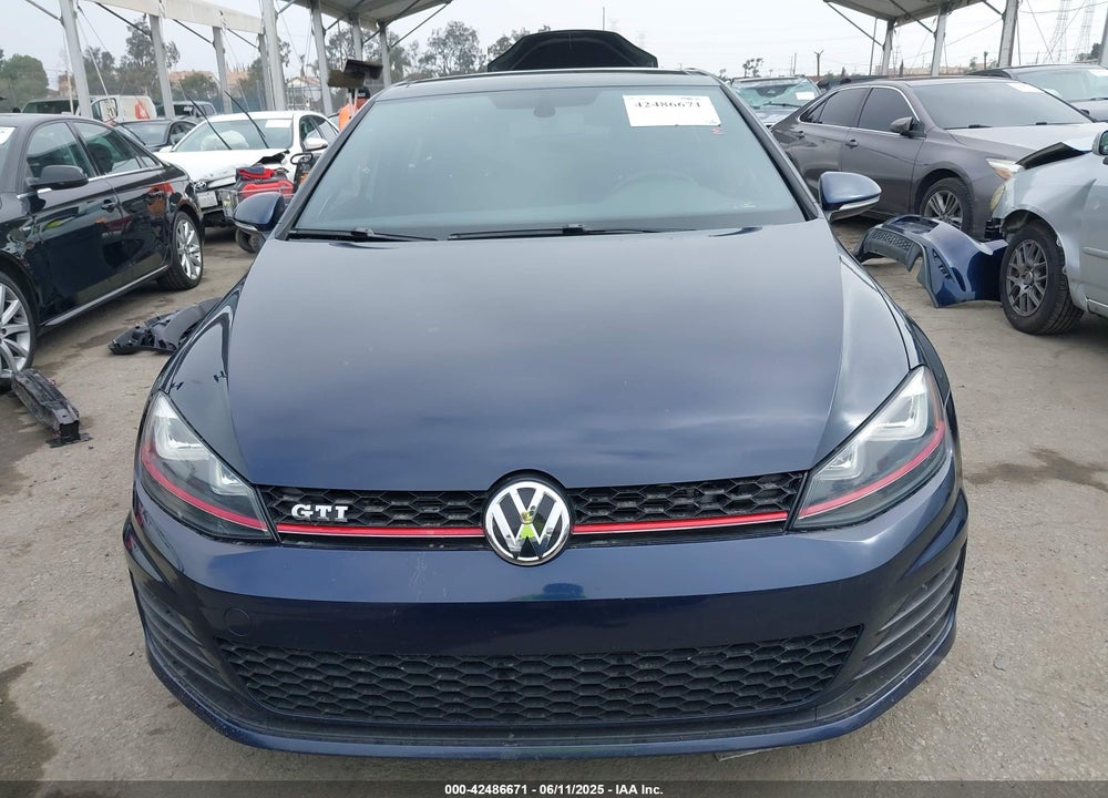 2015 VOLKSWAGEN GOLF GTI 2.0T AUTOBAHN 4-DOOR VIN: 3VW4T7AU3FM071179