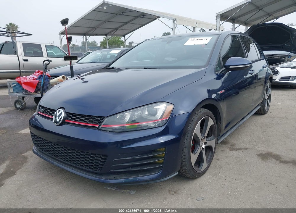2015 VOLKSWAGEN GOLF GTI 2.0T AUTOBAHN 4-DOOR VIN: 3VW4T7AU3FM071179
