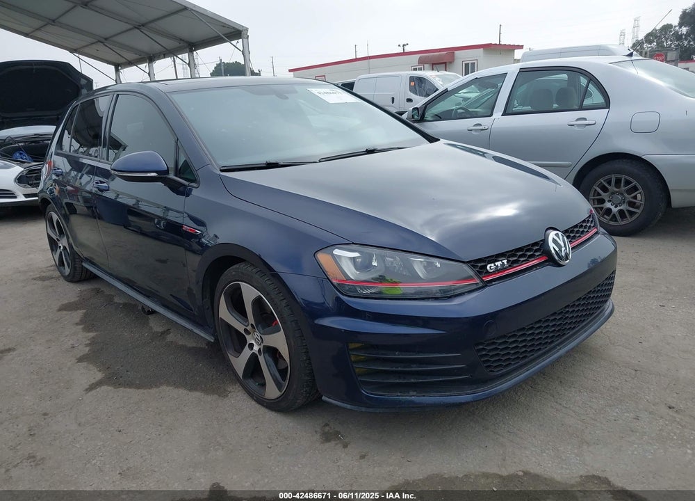 2015 VOLKSWAGEN GOLF GTI 2.0T AUTOBAHN 4-DOOR VIN: 3VW4T7AU3FM071179