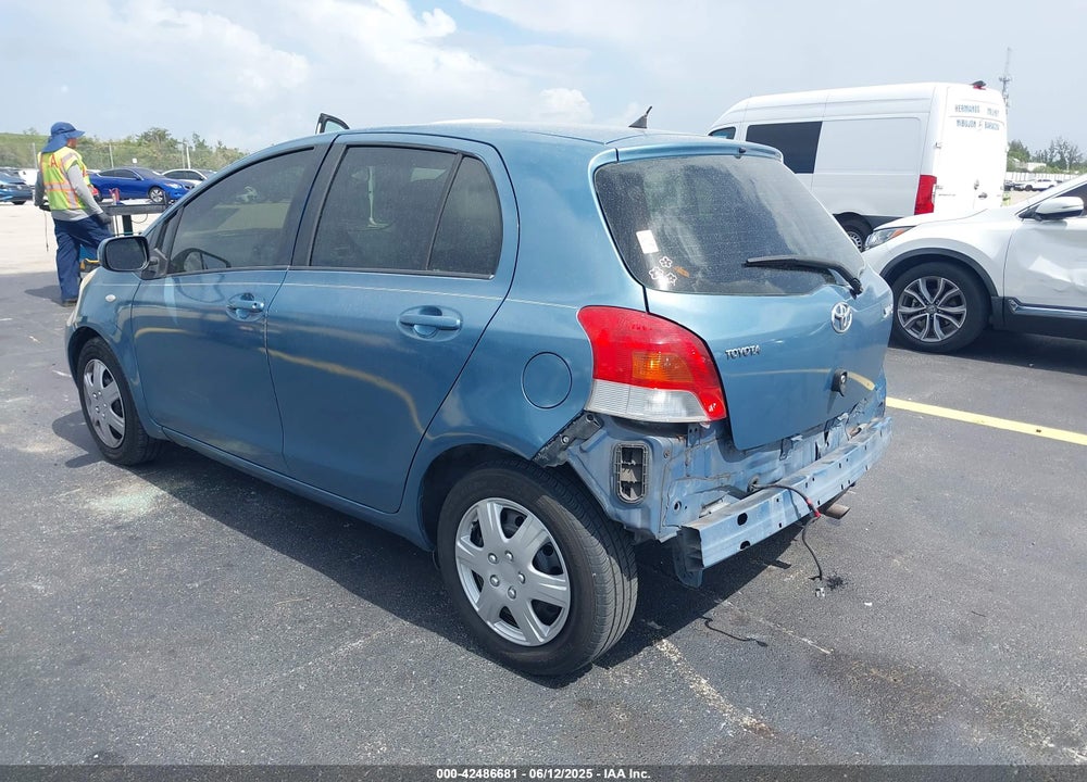 2009 TOYOTA YARIS VIN: JTDKT903595260120