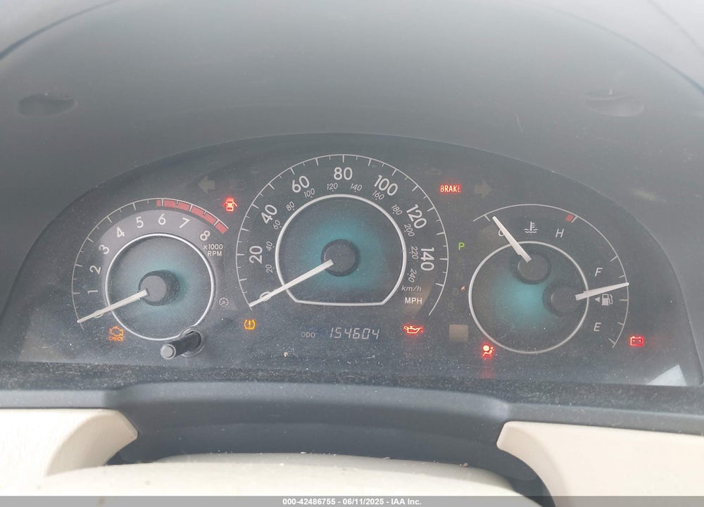 2008 TOYOTA CAMRY VIN: 4T1FA38P68U141617