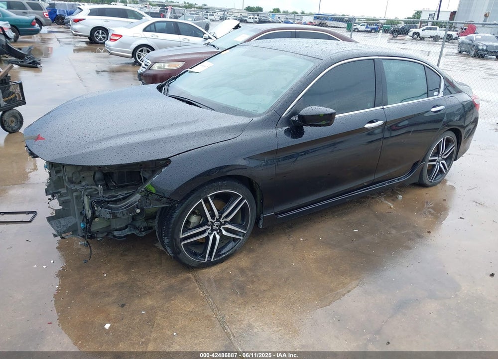 2016 HONDA ACCORD VIN: 1HGCR2F5XGA082813