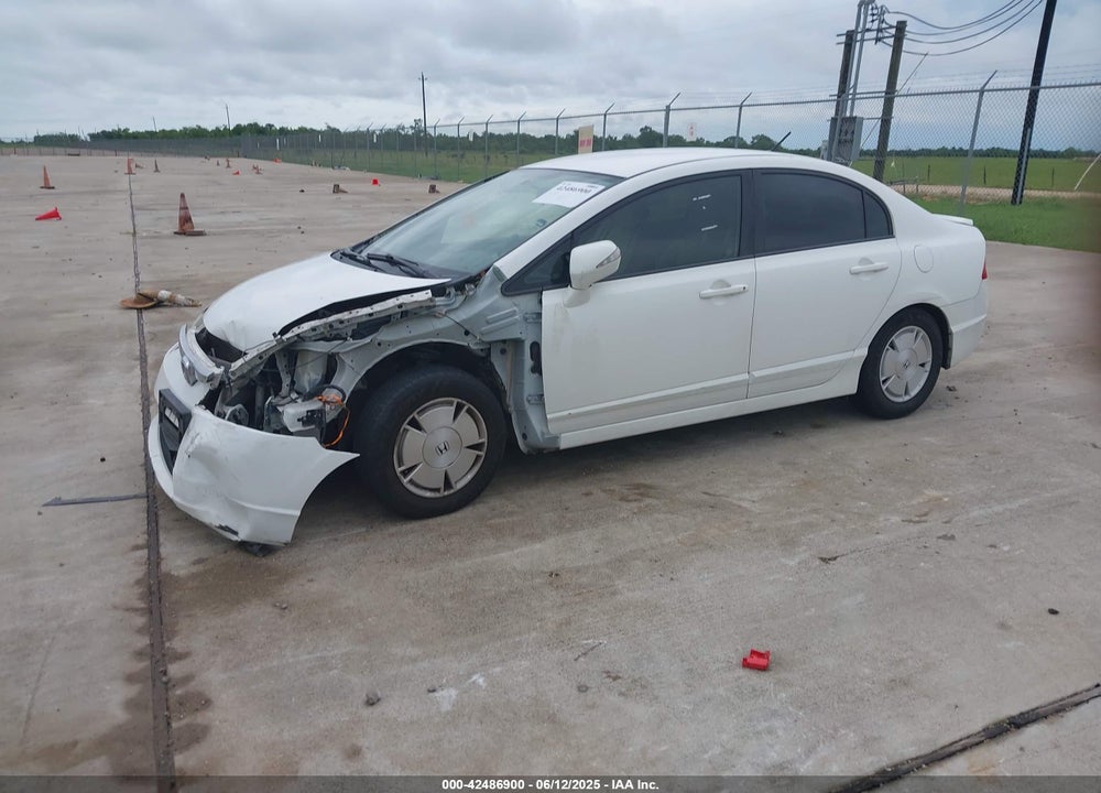 2008 HONDA CIVIC HYBRID VIN: JHMFA36298S008050