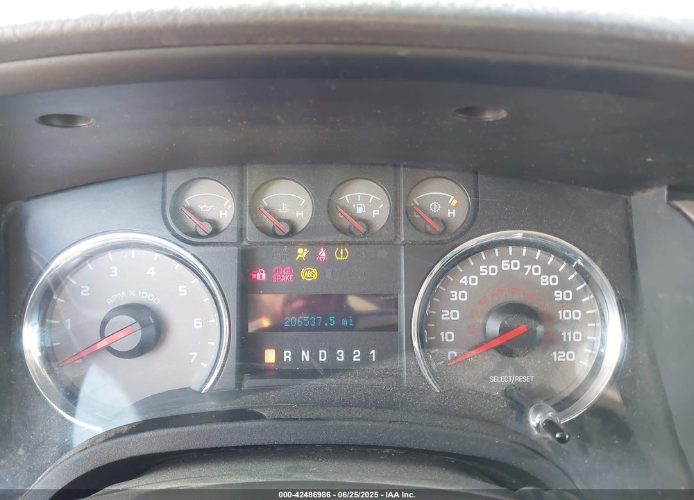 2009 FORD F-150 VIN: 1FTRW12849FA61618