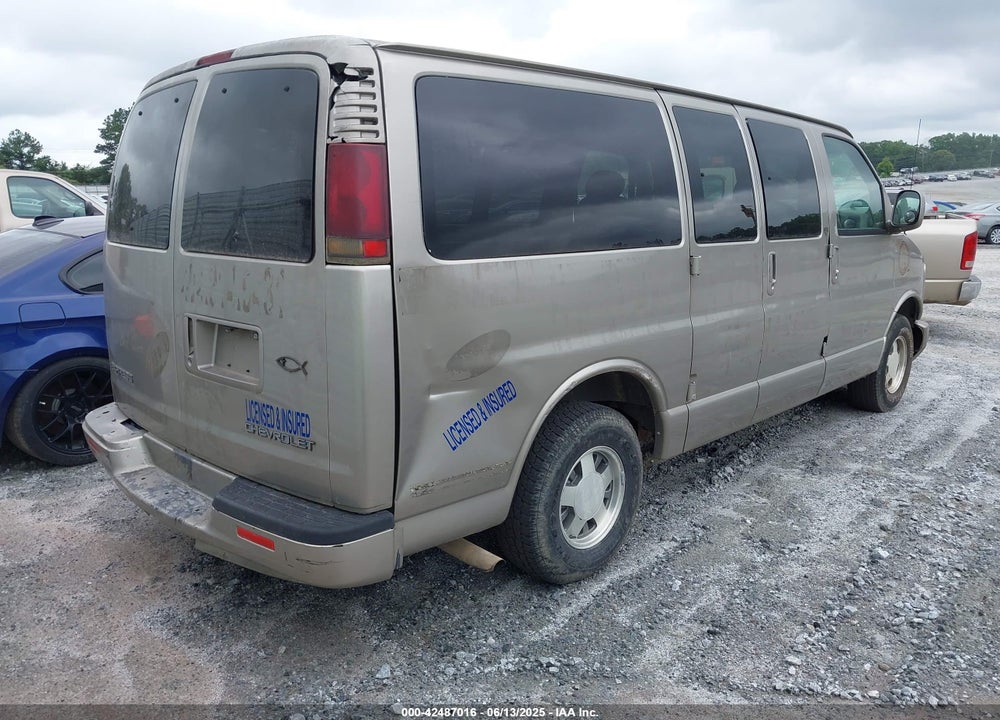 2001 CHEVROLET EXPRESS LT VIN: 1GNFG65R511224707
