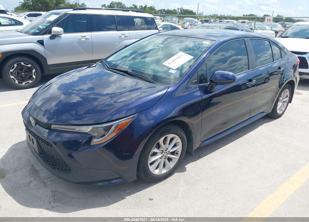 2020 TOYOTA COROLLA VIN: JTDHPRAE1LJ045802