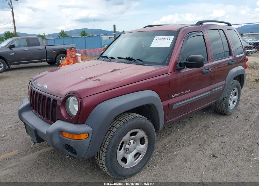 2003 JEEP LIBERTY SPORT VIN: 1J4GL48KX3W675790