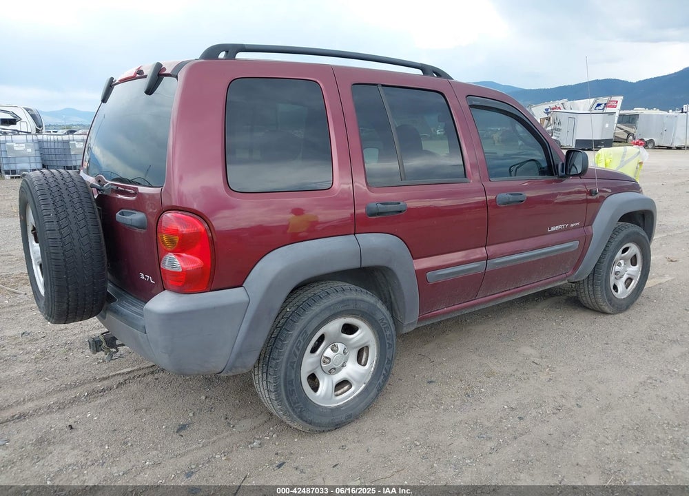 2003 JEEP LIBERTY SPORT VIN: 1J4GL48KX3W675790