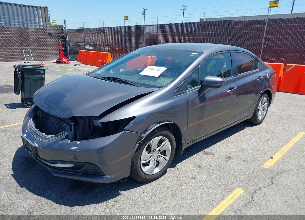 2015 HONDA CIVIC LX VIN: 19XFB2F57FE706160