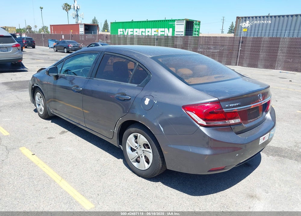 2015 HONDA CIVIC LX VIN: 19XFB2F57FE706160