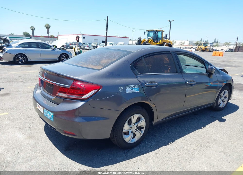 2015 HONDA CIVIC LX VIN: 19XFB2F57FE706160