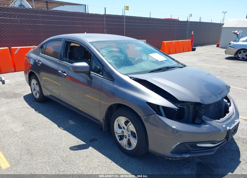 2015 HONDA CIVIC LX VIN: 19XFB2F57FE706160