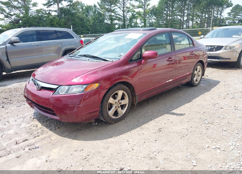 2008 HONDA CIVIC EX VIN: 1HGFA16818L107712