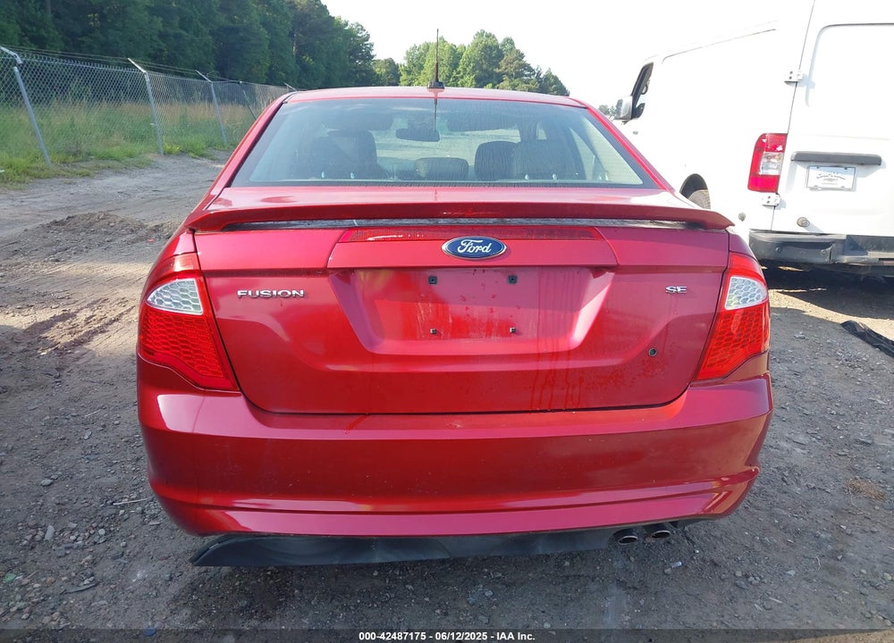 2012 FORD FUSION VIN: 3FAHP0HA0CR386683