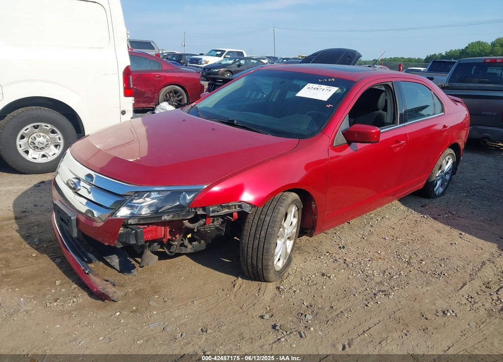 2012 FORD FUSION VIN: 3FAHP0HA0CR386683