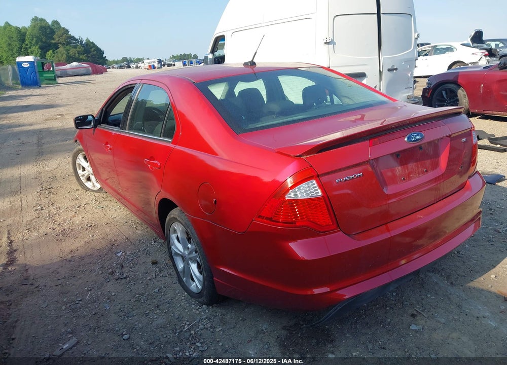 2012 FORD FUSION VIN: 3FAHP0HA0CR386683