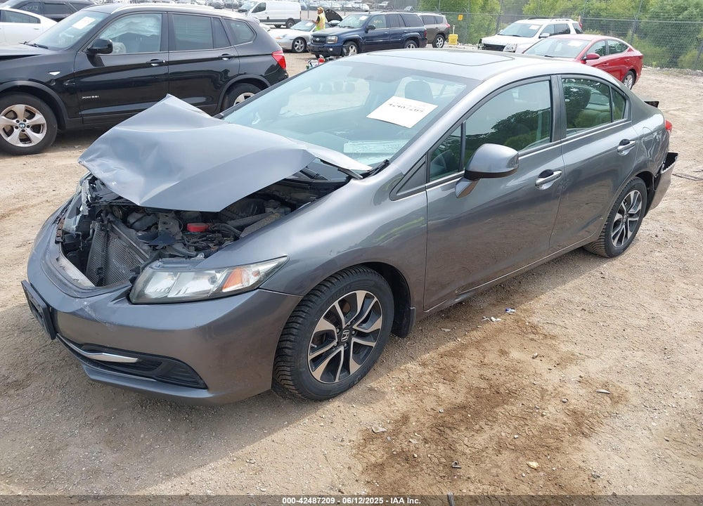 2013 HONDA CIVIC VIN: 19XFB2F80DE098151