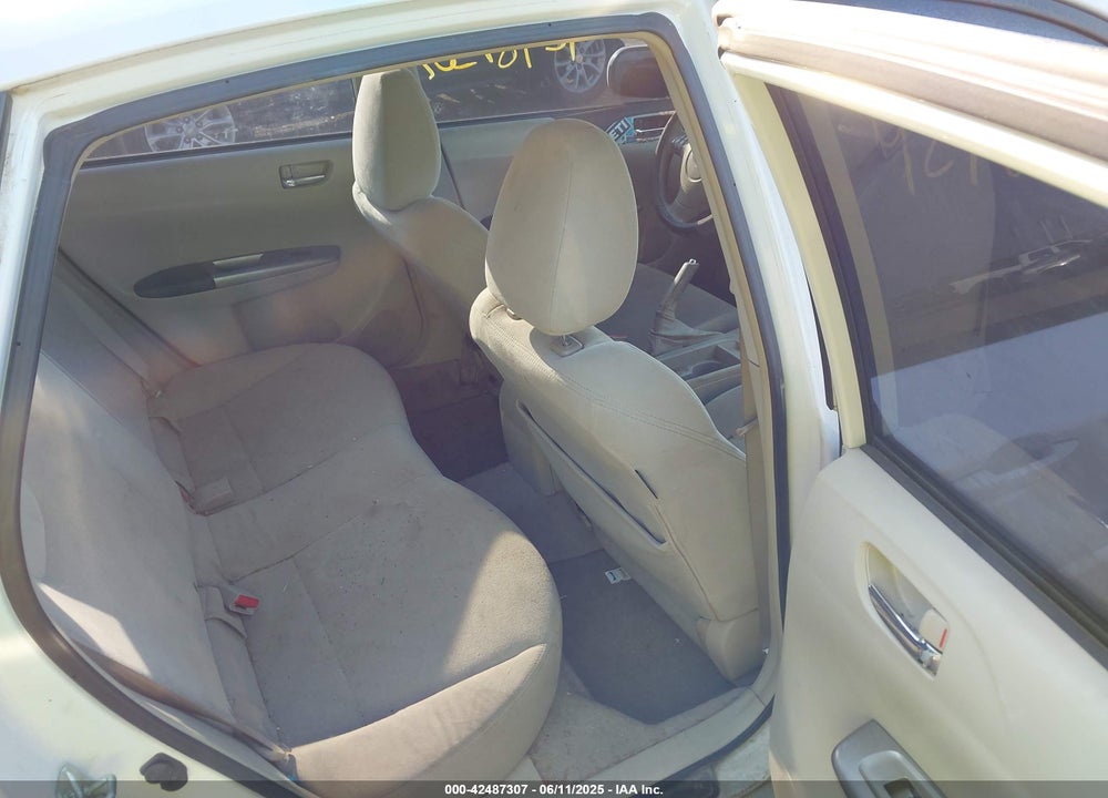 2008 SUBARU IMPREZA 2.5I VIN: JF1GH61608G836073
