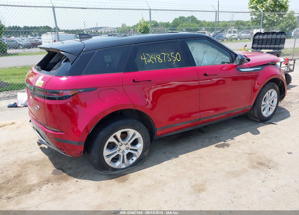 2020 LAND ROVER RANGE ROVER EVOQUE VIN: SALZJ2FX6LH019316