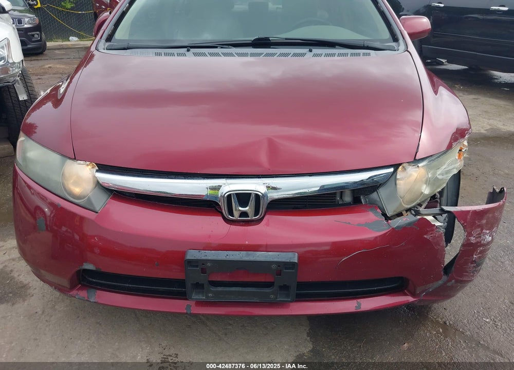 2008 HONDA CIVIC VIN: 1HGFA16598L040542