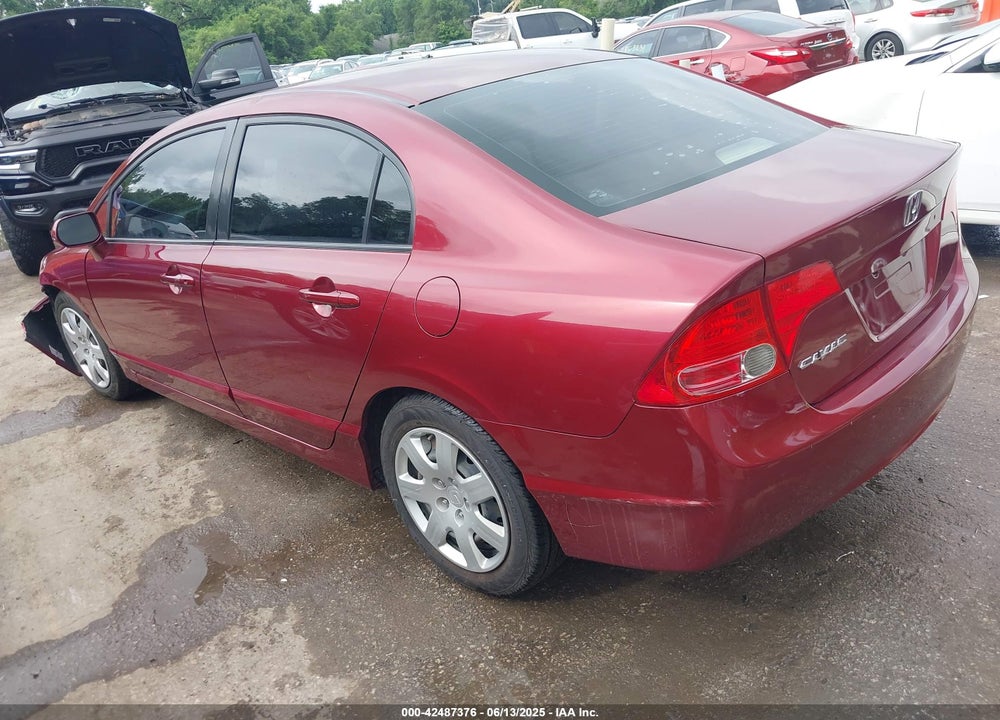 2008 HONDA CIVIC VIN: 1HGFA16598L040542
