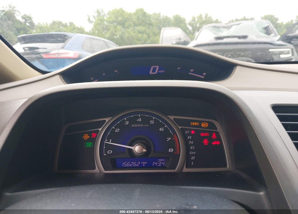 2008 HONDA CIVIC VIN: 1HGFA16598L040542