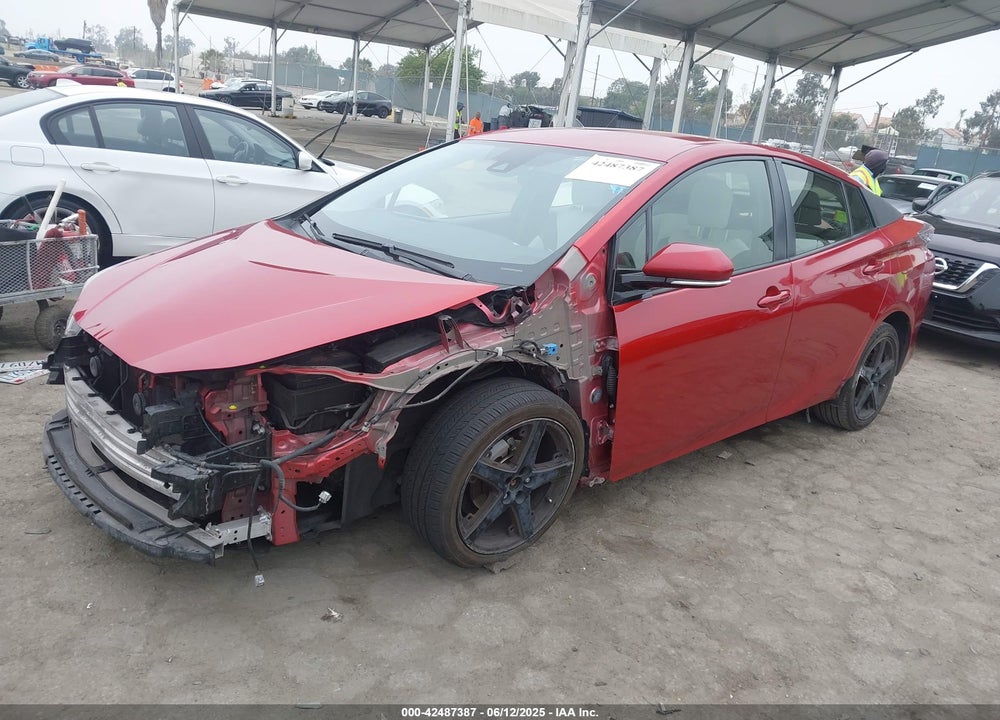 2017 TOYOTA PRIUS VIN: JTDKARFU4H3538215