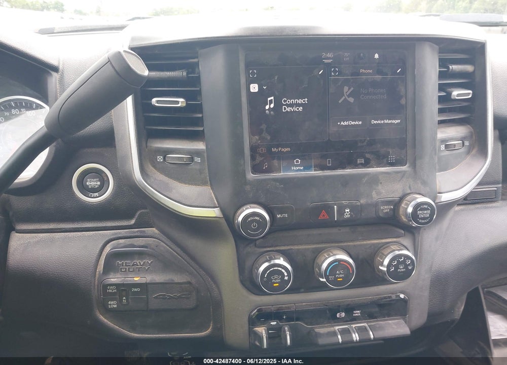 2024 RAM 2500 BIG HORN 4X4 6'4 BOX VIN: 3C6UR5DL9RG291459