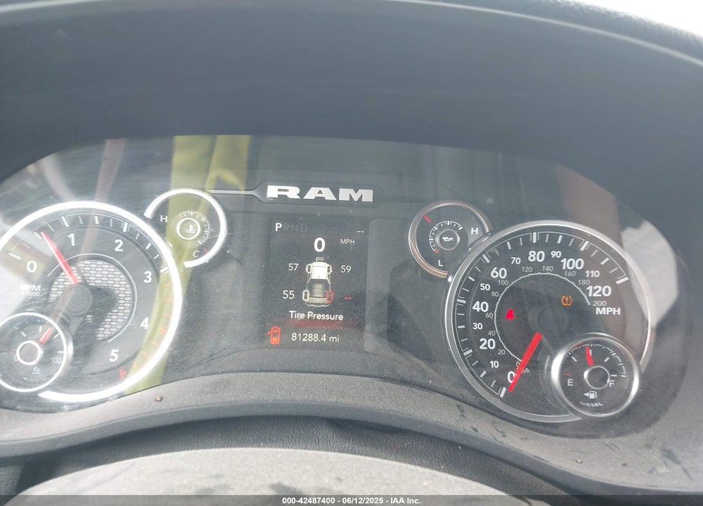 2024 RAM 2500 BIG HORN 4X4 6'4 BOX VIN: 3C6UR5DL9RG291459